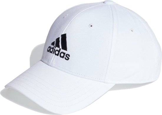 Casquette de baseball adidas Sportswear en Cotton de coton - Unisexe - Wit - Adultes (M/L)