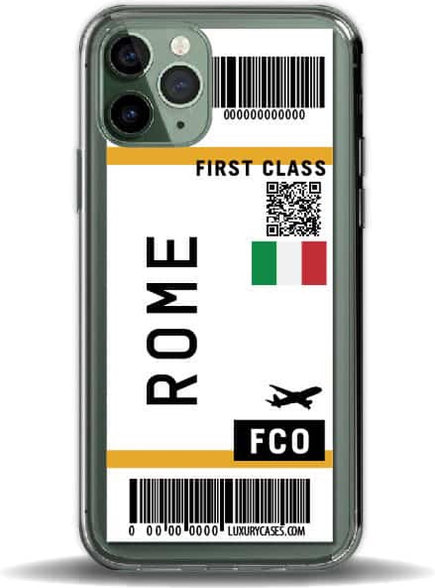 iPhone 12 case vliegticket Rome