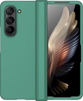 Mobigear Hoesje geschikt voor Samsung Galaxy Z Fold 5 Telefoonhoesje Hardcase | Mobigear Colors Backcover | Galaxy Z Fold 5 Case | Back Cover - Groen