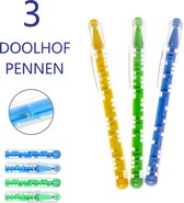 Doolhof Balpen | Puzzel Pen | 3 Pennen