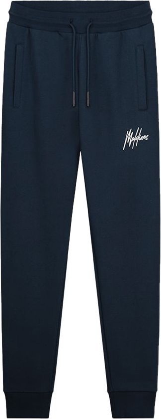 Pantalon de survêtement Malelions Sport Logo MS1-AW23-27- 303 Blauw-XL