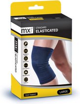 MX standard elasticated knee support L