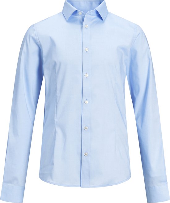Jack & Jones Junior Overhemd Jprparma Shirt L/s Noos Jnr 12151620 Cashmere Blue Mannen Maat - 116