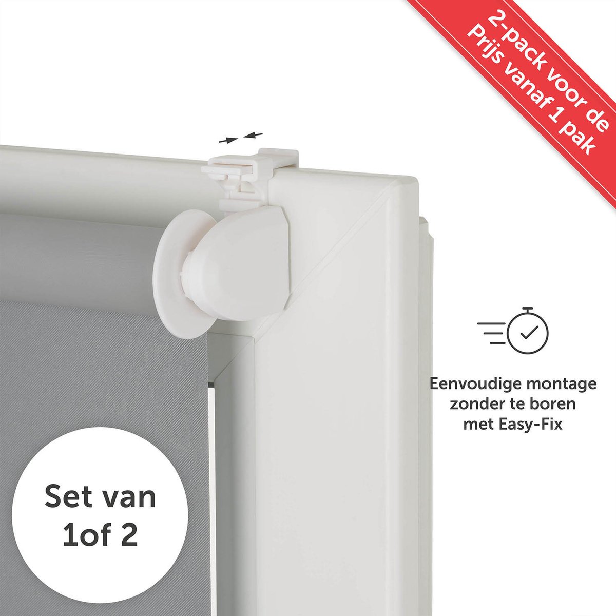 Zonwering zonder boren? | Bestel vanaf € 22,50 bij