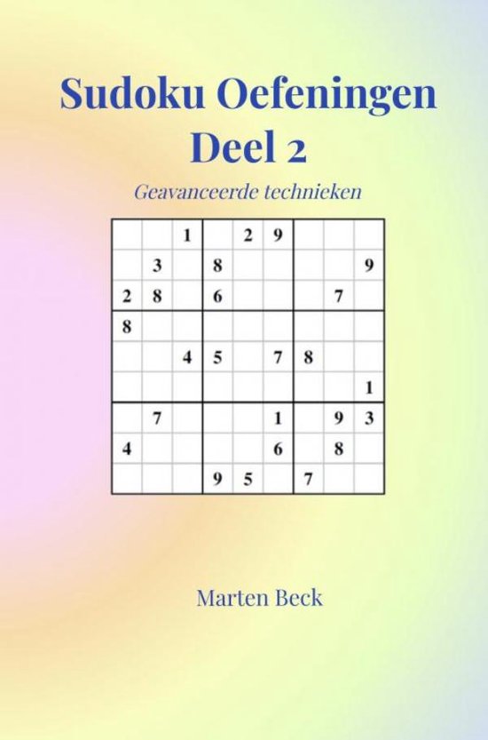 Sudoku Oefeningen Deel 2 - cover
