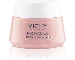 Vichy Neovadiol Rose Platinum Nachtcrème - Revitaliserend - Voor rijpe huid - Anti-rimpelcrème - 50ml