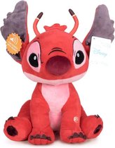 Disney - Pratende Leroy knuffel - 30 cm - Pluche - Rood - Lilo & Stitch