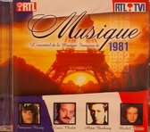 Musique 1981 - De mooiste Franse liedjes uit 1981- Cd album - Michel Polnareff, Jo Lemaire, Sylvie Vartan, Francoise Hardy, Alain Bashung