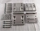 Enduro Aluminium Chassis Montageplaten Set EM303