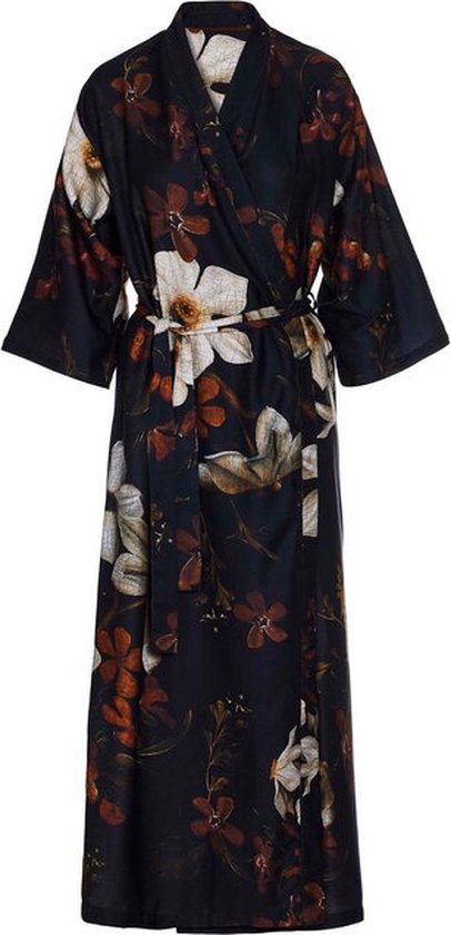 Essenza Kimono Jula Daffodils Reunited Black S