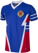 COPA - Joegoslavië 1990 Retro Voetbal Shirt - S - Blauw