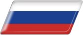Vlag sticker - autostickers - autosticker voor auto - bumpersticker - Rusland