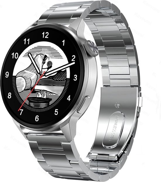 Waterdichte smartwatch met AMOLED-scherm, navigatie en LED: Doogee