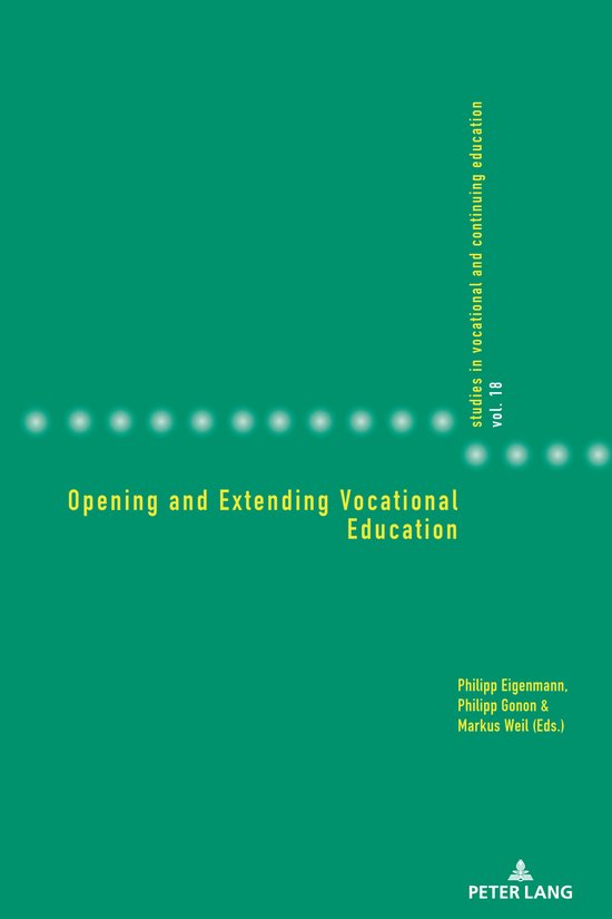 Studies in Vocational and Continuing Education- Opening and  ... - cover