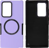 Coque Samsung Galaxy S21 Ultra MagSafe - Coque Arrière Antichoc - Violet