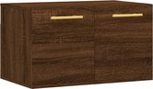 vidaXL-Wandkast-60x36,5x35-cm-bewerkt-hout-bruin-eikenkleur