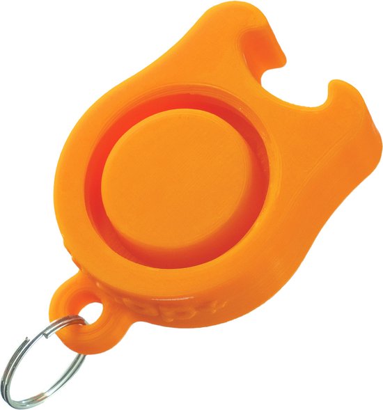 Oranje flessendop en flessenopener – Festicap®