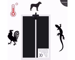 Professioneel Warmtemat - 15 x 28 cm - met dimmer en Aan/Uit schakelaar - dimmer - voor kuikens - reptielen - amfibieën - vogels