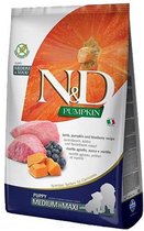 N&D Pumpkin puppyvoeding Lam medium/maxi 12 kg.
