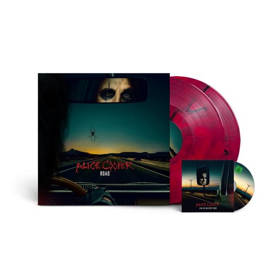 Alice Cooper - Road (Red Marbled 2LP + DVD)
