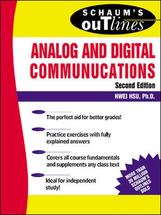 Schaum'S Outline Of Analog And Digital Communications - cover