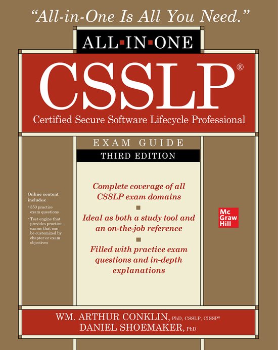 CSSLP Certified Secure Software Lifecycle Professional All-i ... - cover