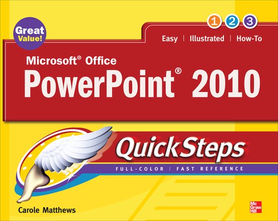 Microsoft Office PowerPoint 2010 QuickSt - cover