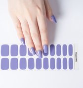 Gel Nail Wraps – Gel Nagel Wraps – Gel Nail Stickers – Gel Nagel Folie - UV lamp - Purple