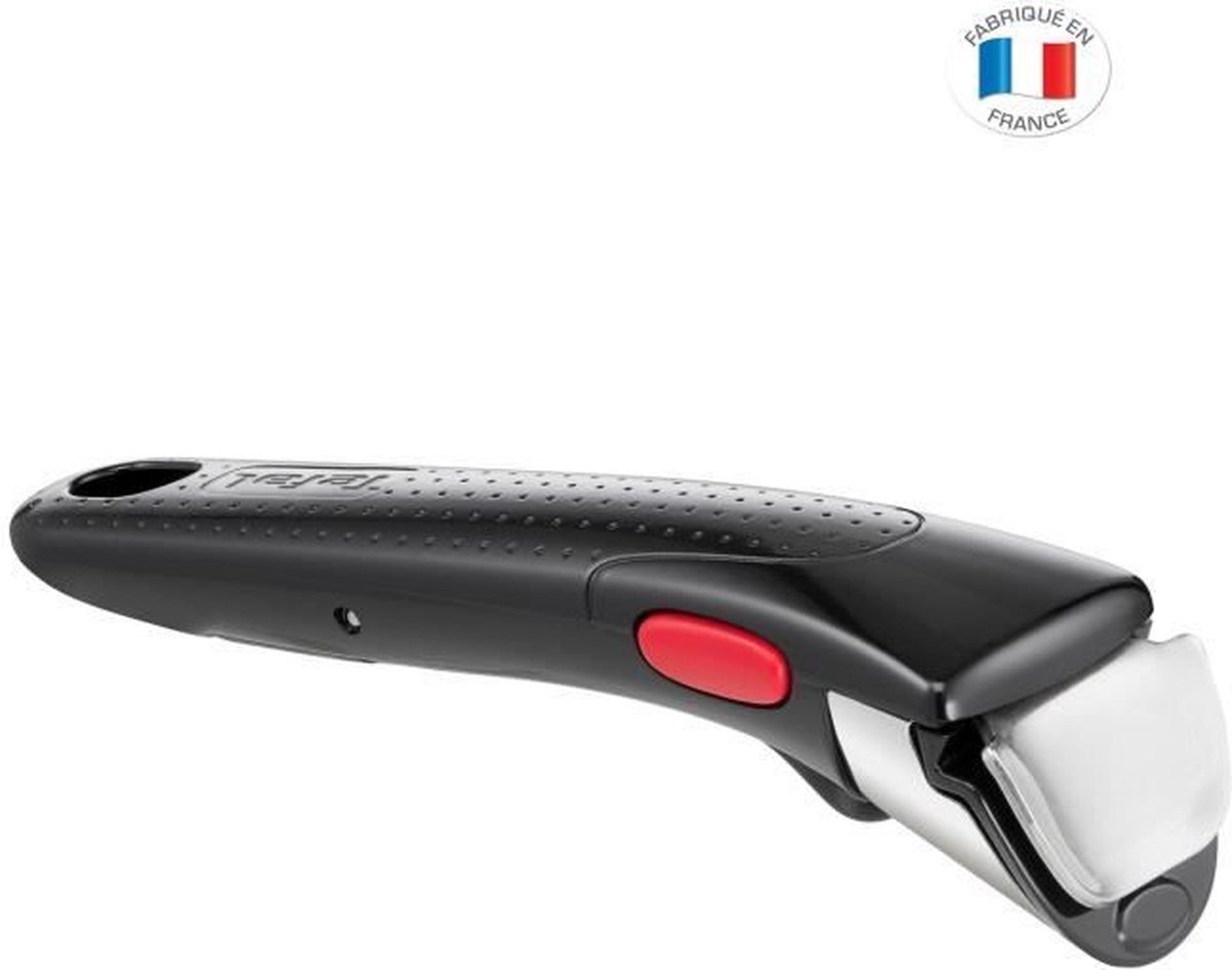 Tefal Ingenio handgreep - Afneembare handgreep- 3 punts veiligheidsvergrendeling- Zwart