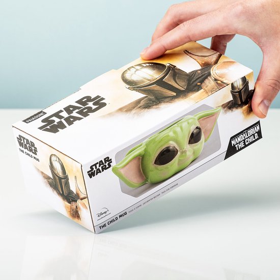 Paladone - Disney Star Wars Menalorian Baby Yoda 3D mok - Merchandise
