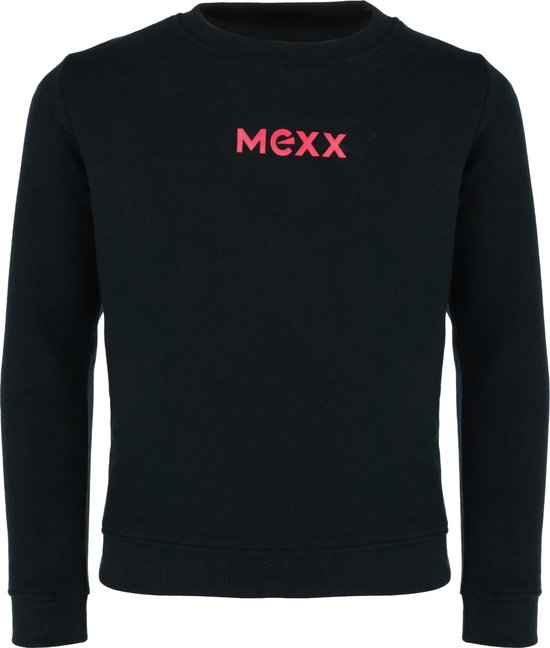 Mexx Basic Crew Neck Sweater With Chestprint Meisjes