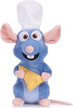 Ratatouille Remy met Kaas Disney Pluche Knuffel 32 cm {Disney Pixar Plush Toy | Speelgoed Knuffeldier voor kinderen jongens meisjes | Rat Muis Hamster}