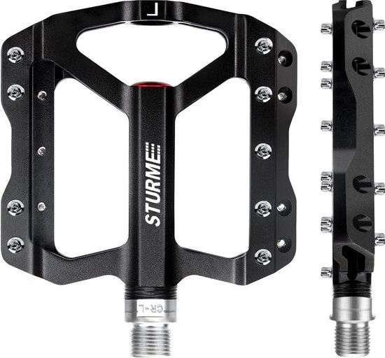 Pédales 3 Roulements ROCKBROS Pédales VTT Plates En