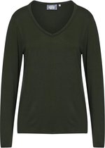 ESSENZA Eva Uni Top Lange Mouw Forest green - L