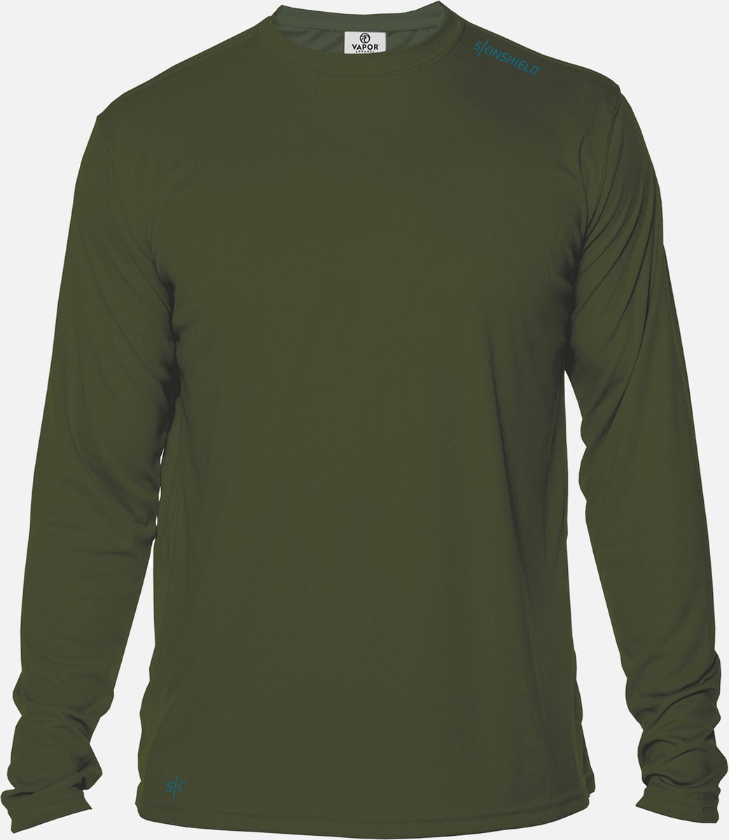 SKINSHIELD UV Shirt met lange mouwen voor heren Groen