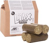 Lax Luzerne/Hooi/Hennep knabbelblok voor Paarden - Hoogwaardig voer - Stofvrij - Caloriearm - Werkt ontspannend