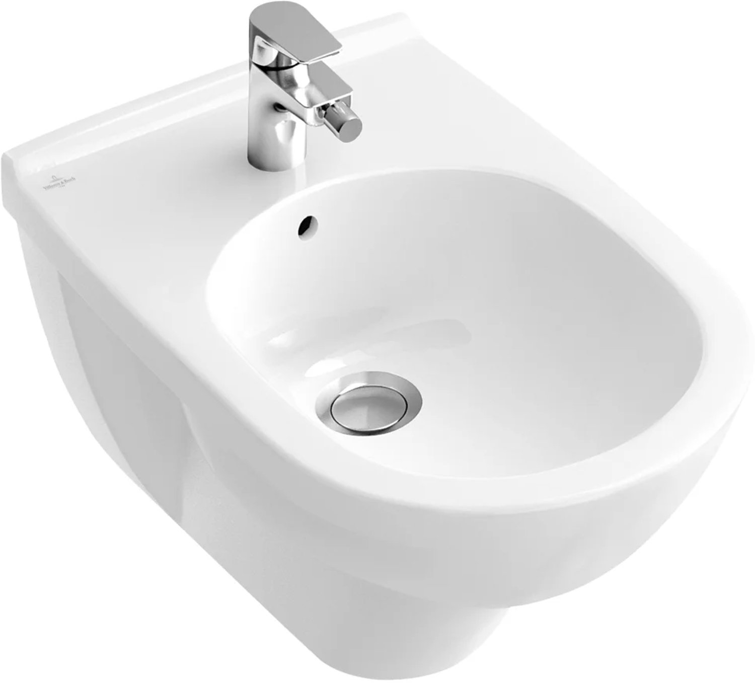 villeroy boch Villeroy & Boch O.novo bidet, 360x560mm, 546000, Wit Alpin CeramicPlus, 546000R1