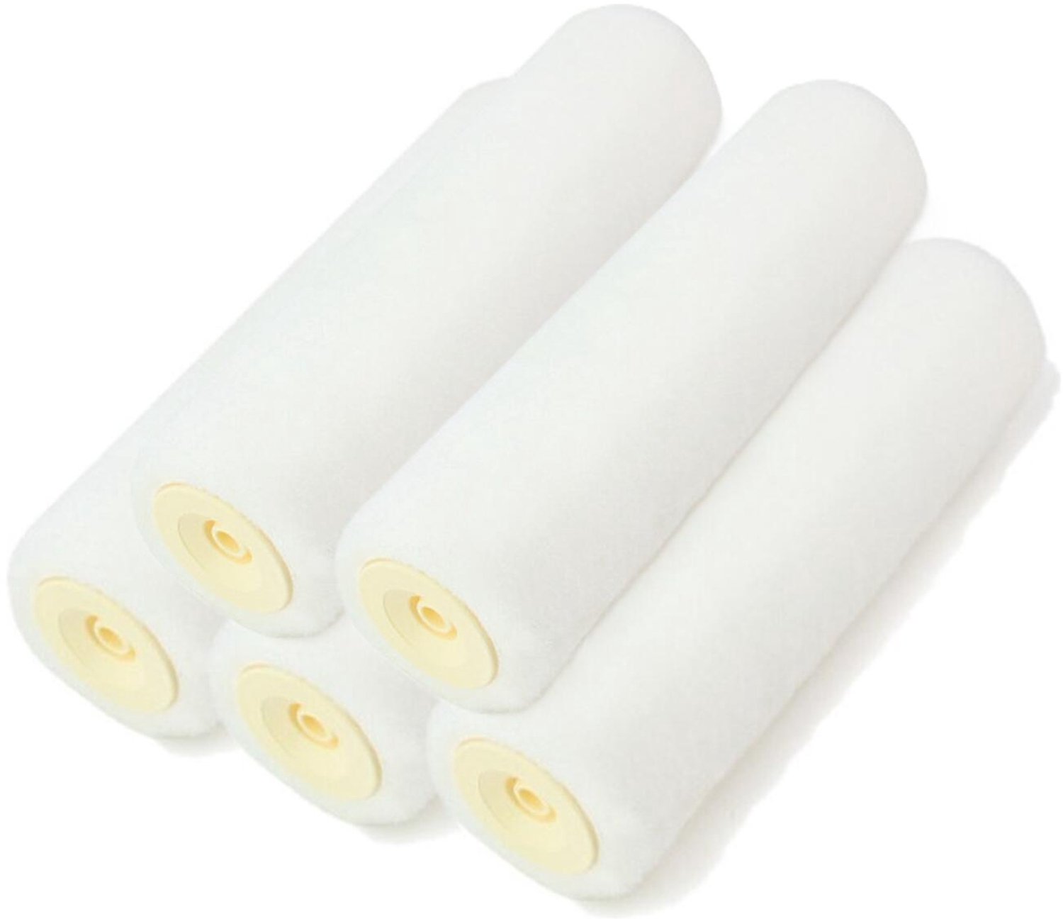 Veba Muurvacht Verfroller - 5x - anti-spat - nylon pluisvrij - 6,2 x 25 cm