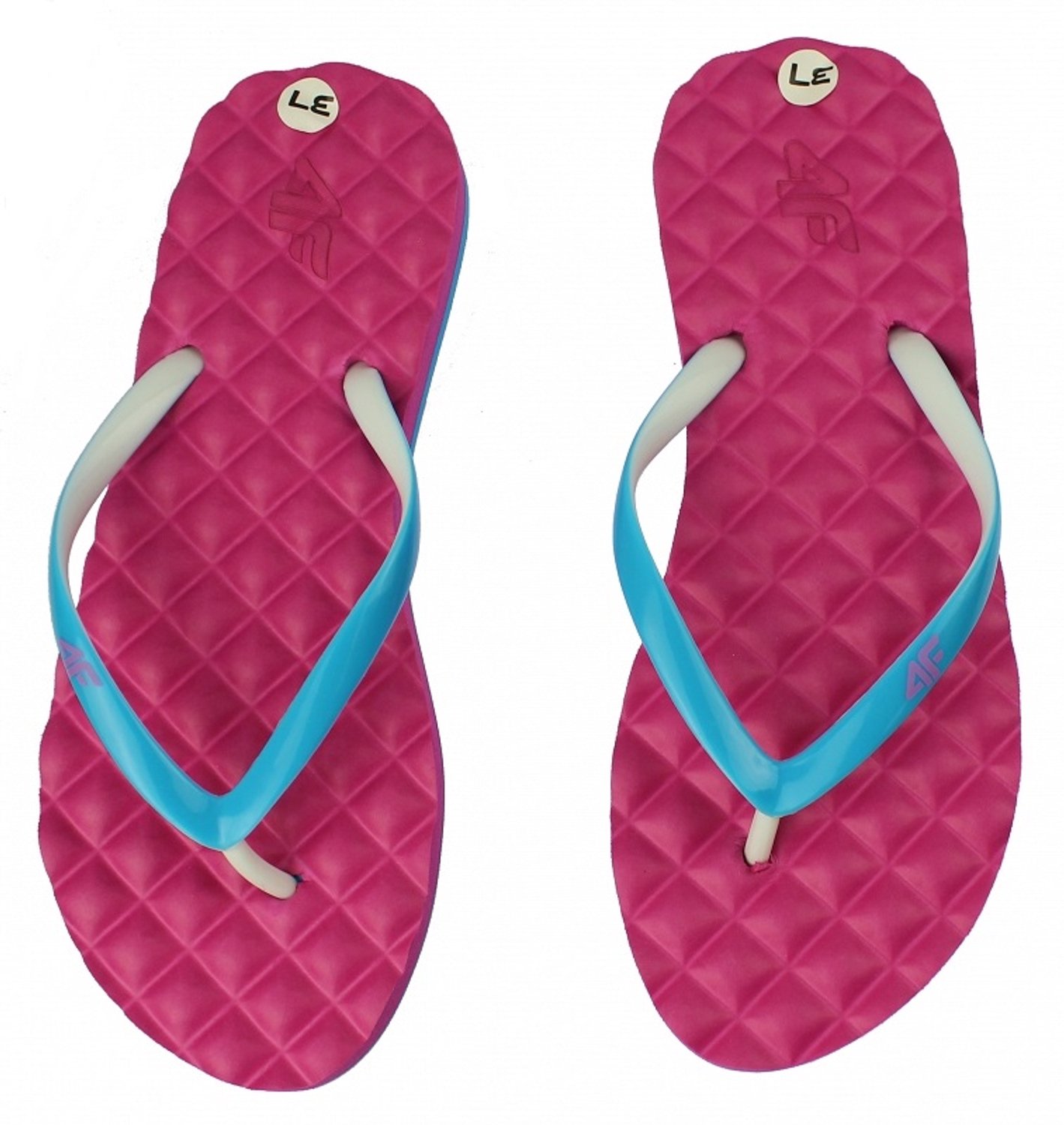 Dames Teenslippers 4F KLD004 Fuchsia Maat 36