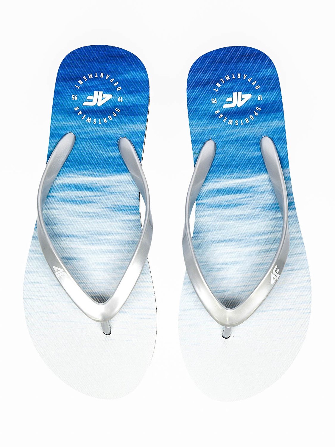 4F Dames Teenslippers Blauw Maat 37 - Lichtgewicht & Waterdicht
