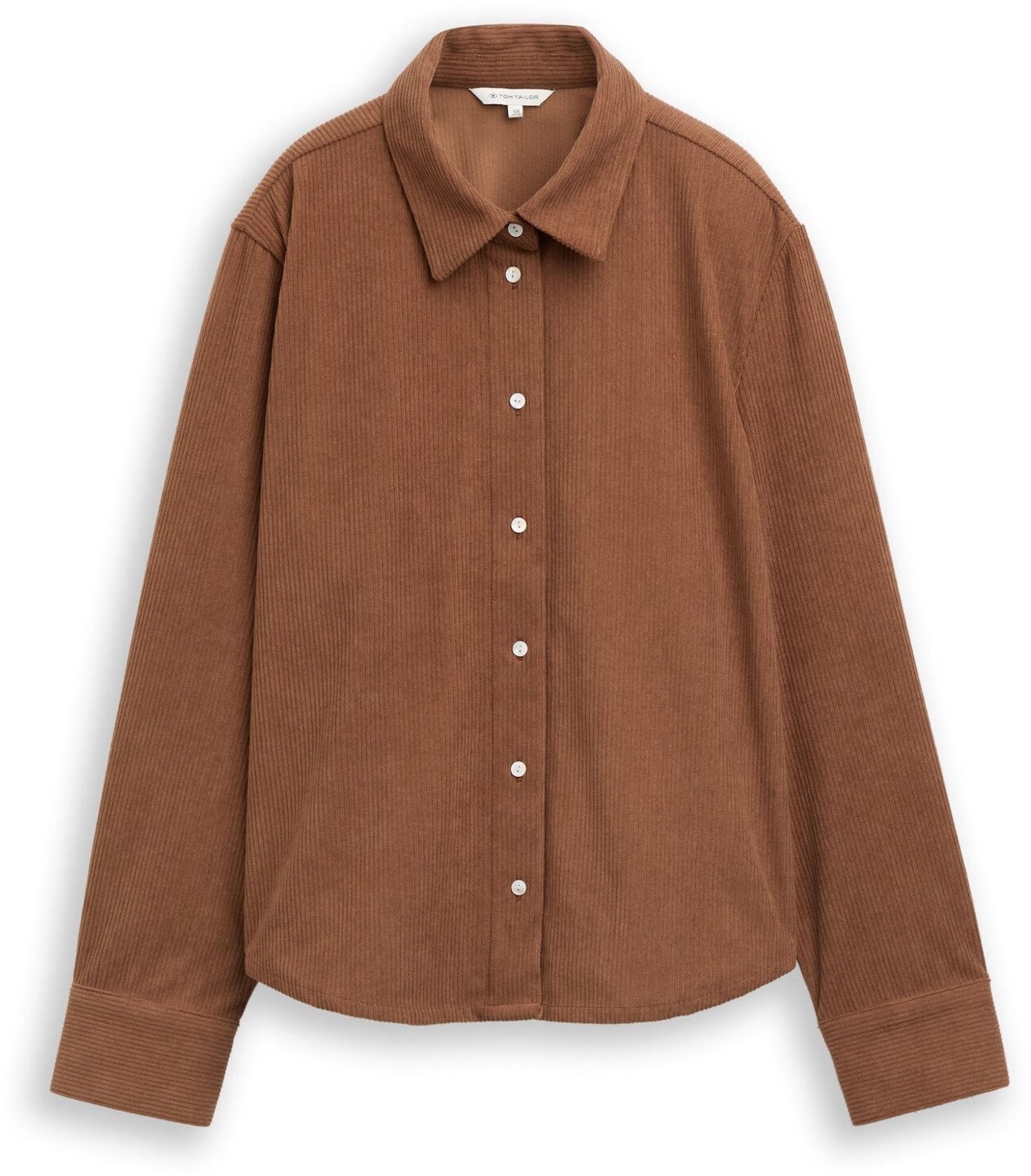 Tom Tailor - Overhemd van corduroy - Maat 38 - camel