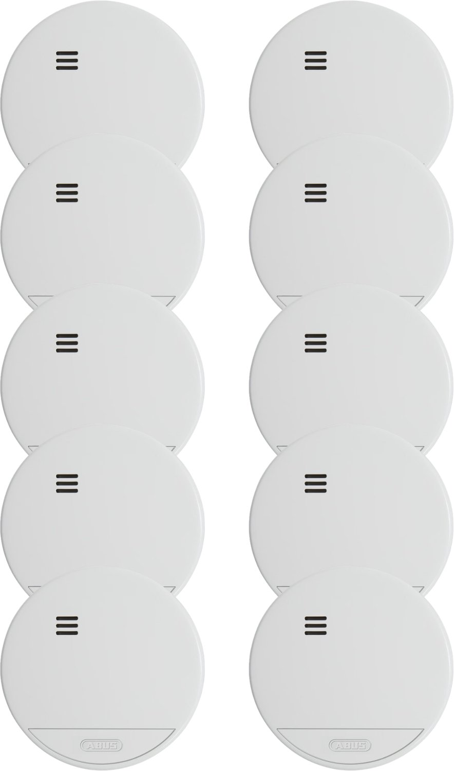 ABUS RWM165 10-Pack – 10x Rookmelder – 10 Jaar Batterij – Inclusief Montage – Rookmelder Set