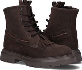 STEFANO LAURAN B101 Enkellaarsjes - Enkelboots met rits - Dames - Bruin - Maat 39