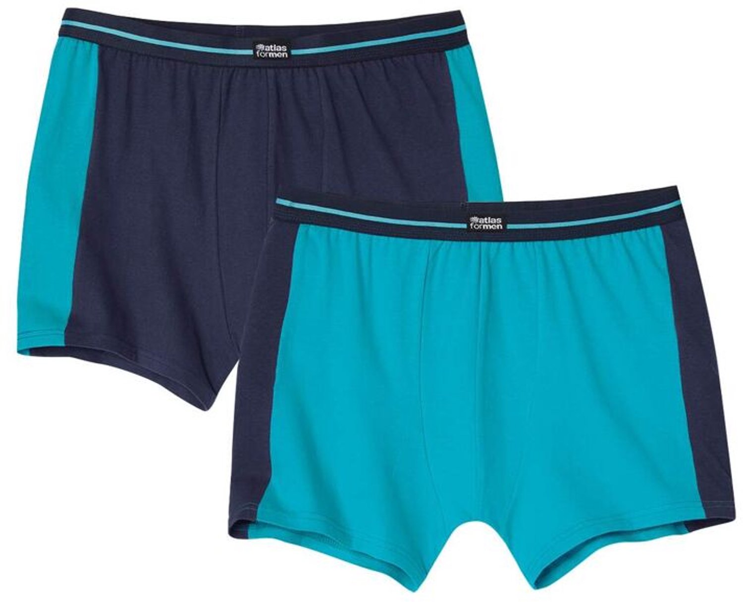 ATLAS FOR MEN - Set van 2 boxershorts - Heren - Verkrijgbaar in grote maten - 3XL