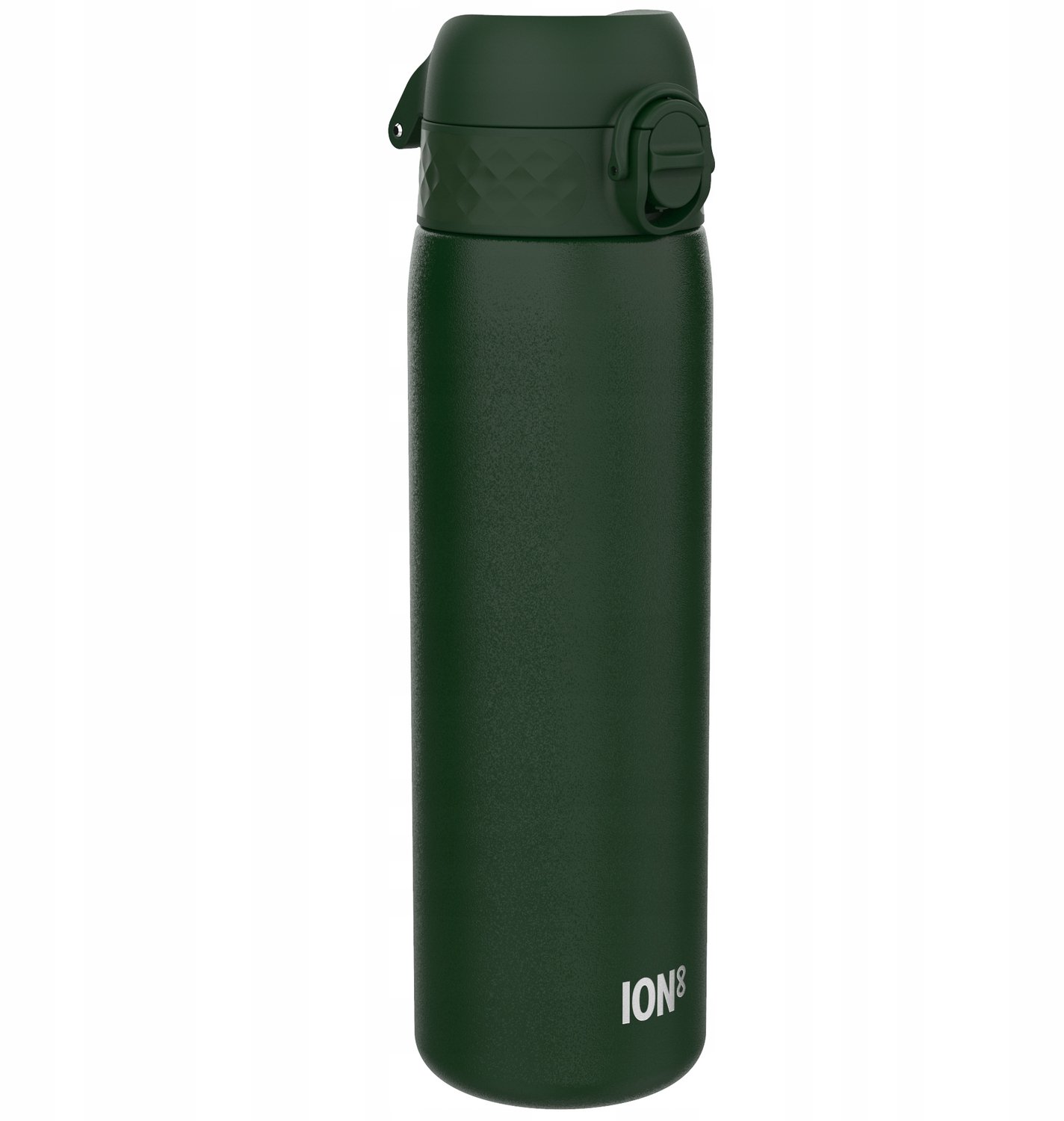 ION8 Metalen Waterfles ION8 | Lichtgewicht Stalen Sportfles 600 ml | Niet Geïsoleerd & Lekvrij | Met Draaggreep & Flip-Dop | Kleur: Ash Navy