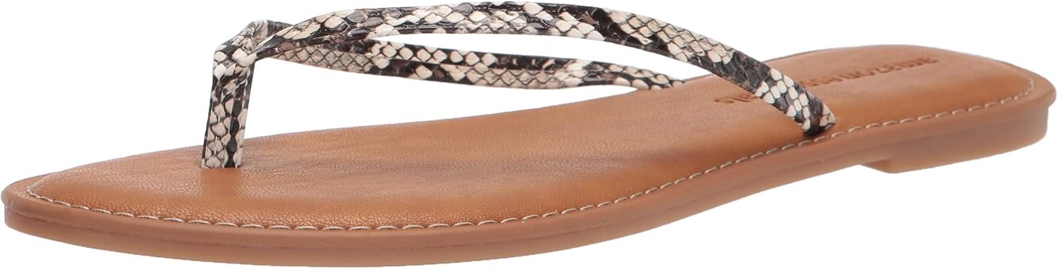 Dames Sandalen met Slangenprint Zwart