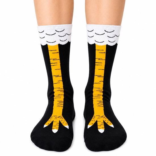 Sokken - Socks - Zwart Skelet Sokken - Katoen - Verjaardag Cadeau - Grappige Sokken - Maat 37-44