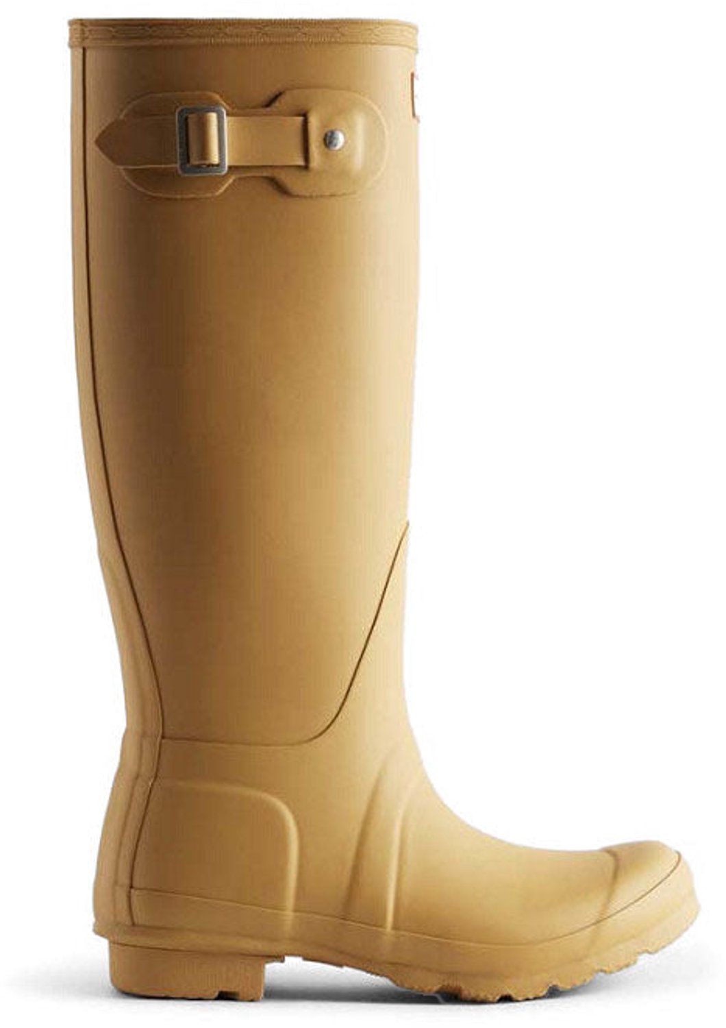 Original Tall Dames Regenlaarzen Rubber Beige Waterdicht