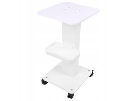 Cosmetica Trolley met Stalen Kolom - Stabiel & Praktisch