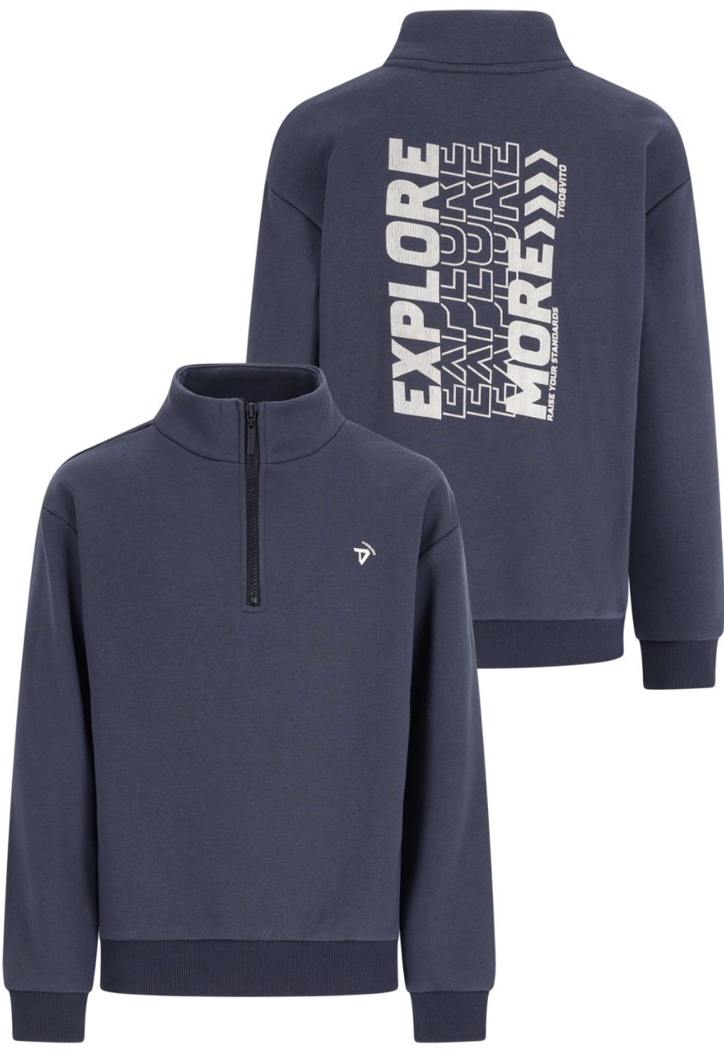 TYGO & vito X608-4341-353 Jongens sweater Nout - Maat 122/128